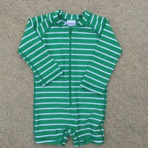 Hanna Andersson long sleeve rash guard swimsuit